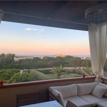Trilocale Vista Mare A 200mt Da La Pelosa *